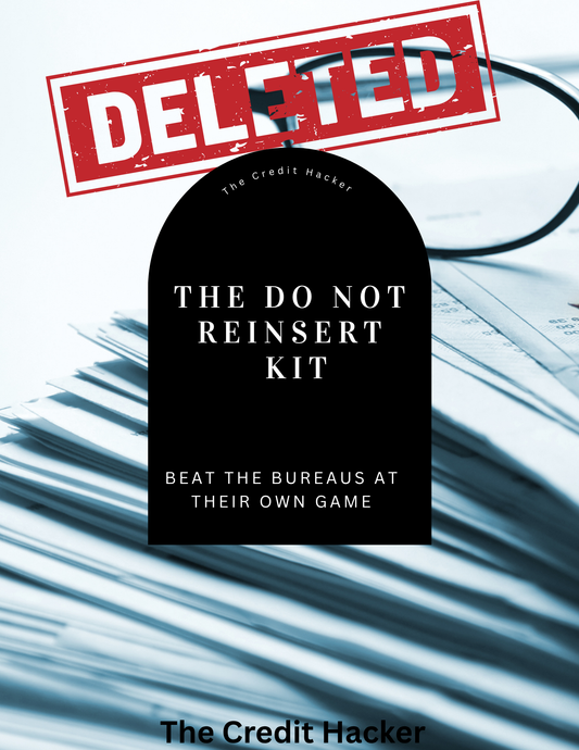 The Reinsertion Dispute Kit (U.S. Based)